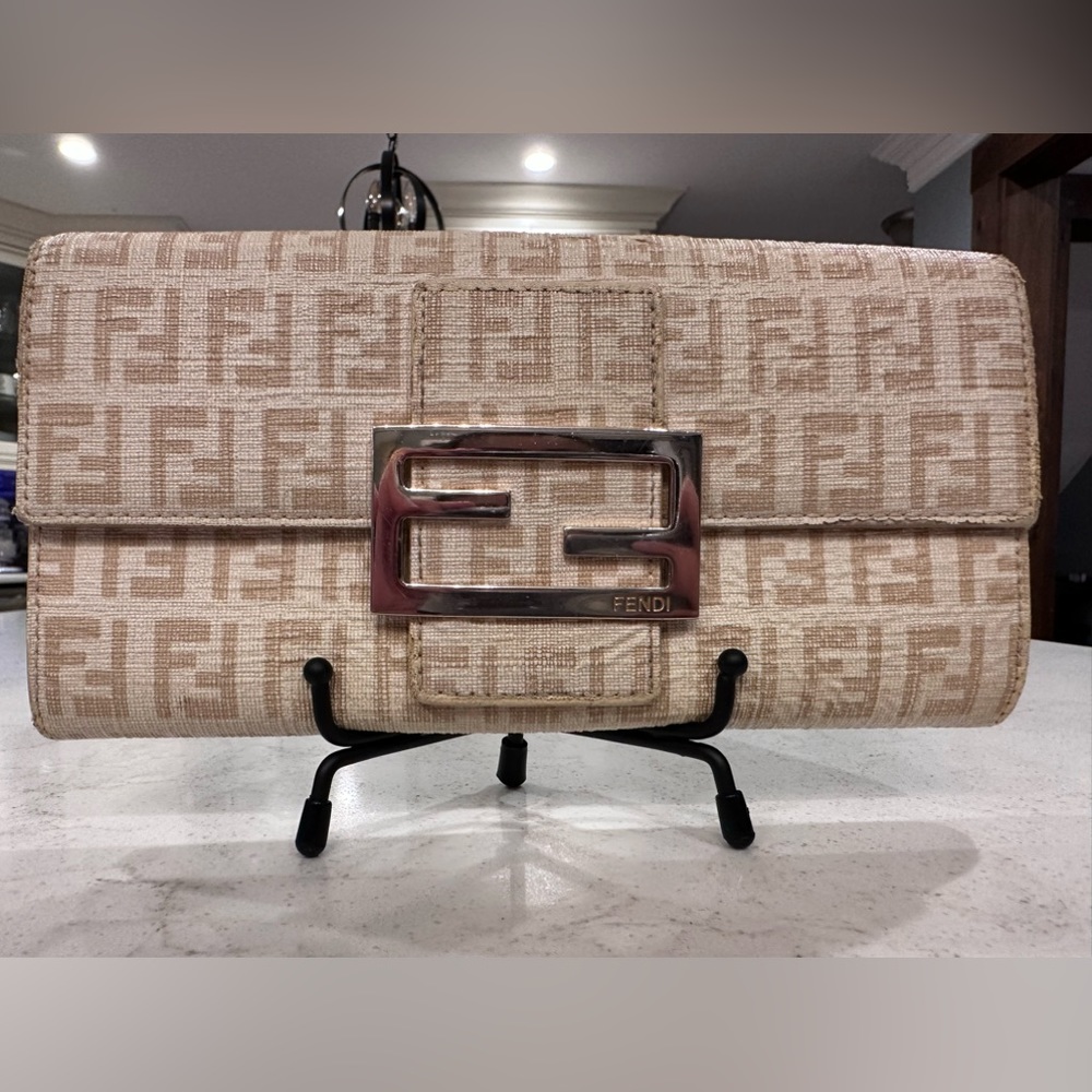 Fendi Cherry Blossom Interior Wallet